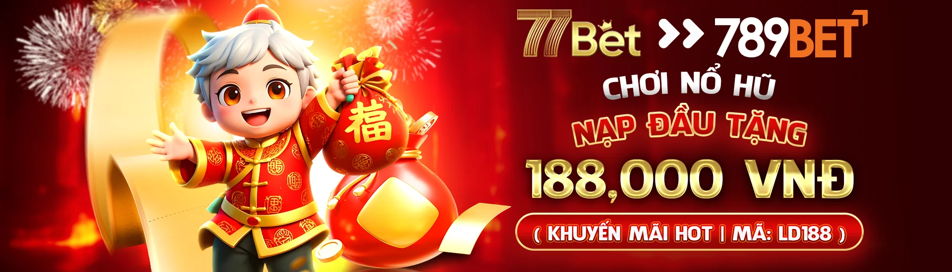 Chơi nổ hũ tại 77BET nhận khuyến mãi lớn